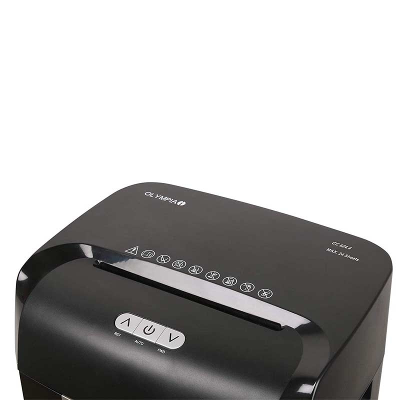 Olympia CC 624.4 Profi Aktenvernichter P4 (Papierschredder, 24 Blatt)