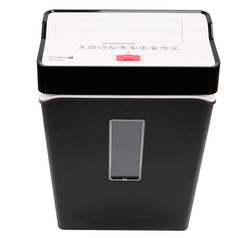 Olympia PS 54 CC - Aktenvernichter P4 (Papierschredder, Partikelschnitt, 8 Blatt
