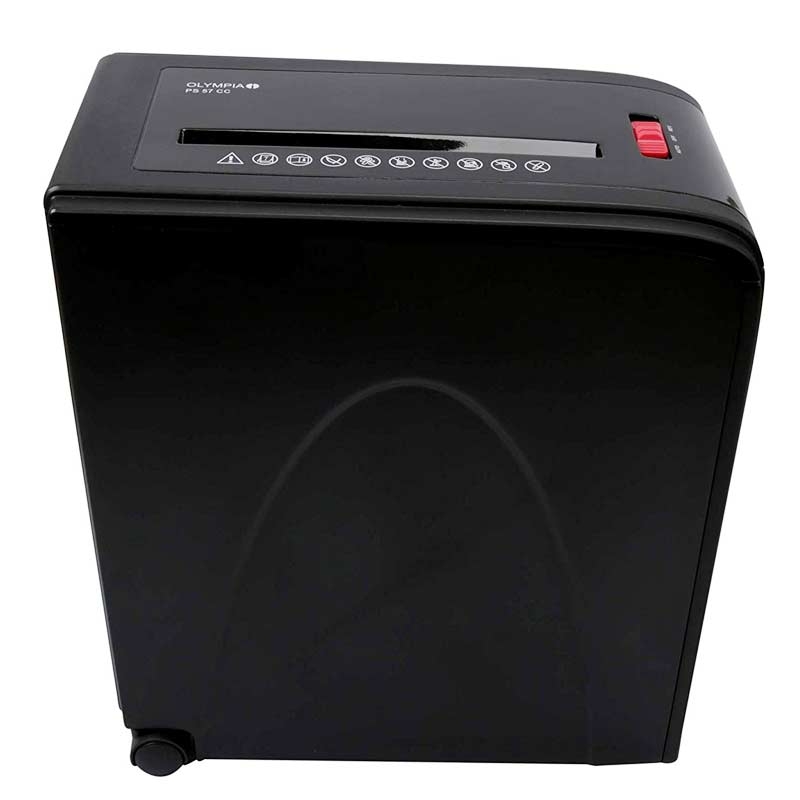 Olympia PS 57 CC Aktenvernichter P4 (Papierschredder, Partikelschnitt, 7 Blatt)