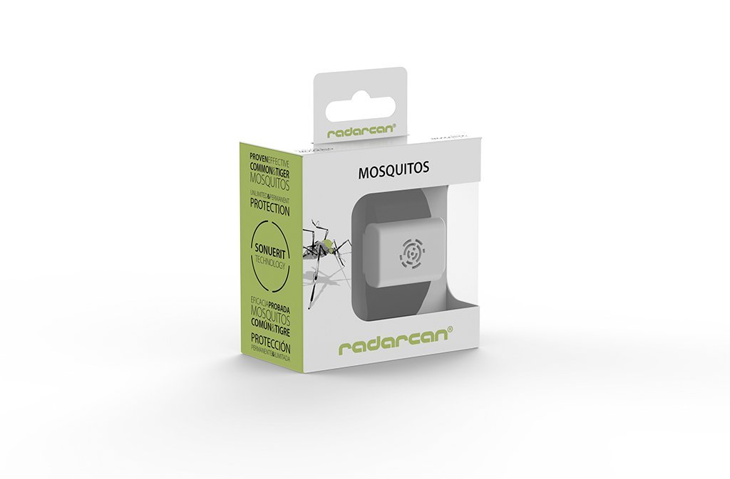 Radarcan R-101 schwarzes Band Tragbarer Moskitoschutz