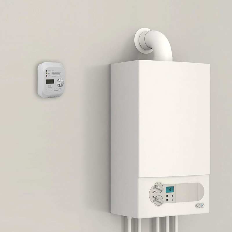 Smartwares RM370 Kohlenmonoxid Melder mit Display