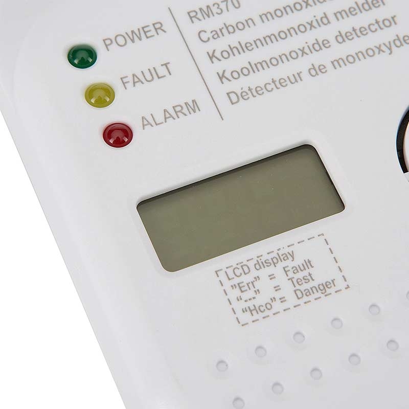 Smartwares RM370 Kohlenmonoxid Melder mit Display