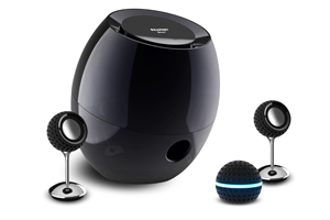 Blaupunkt SP 120 BK schwarz 2.1 Port Lautsprechersystem