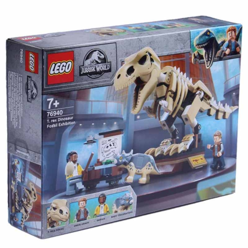 LEGO Jurassic World T. Rex in der Fossilienausstellung (76940)