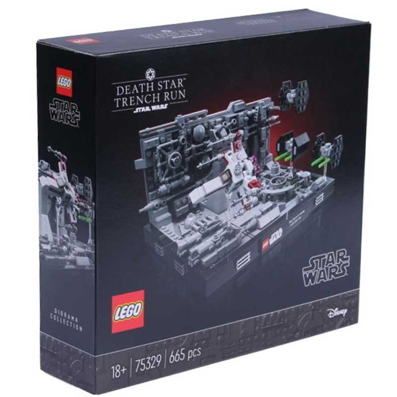 LEGO Star Wars Death Star Trench Run Diorama (75329)