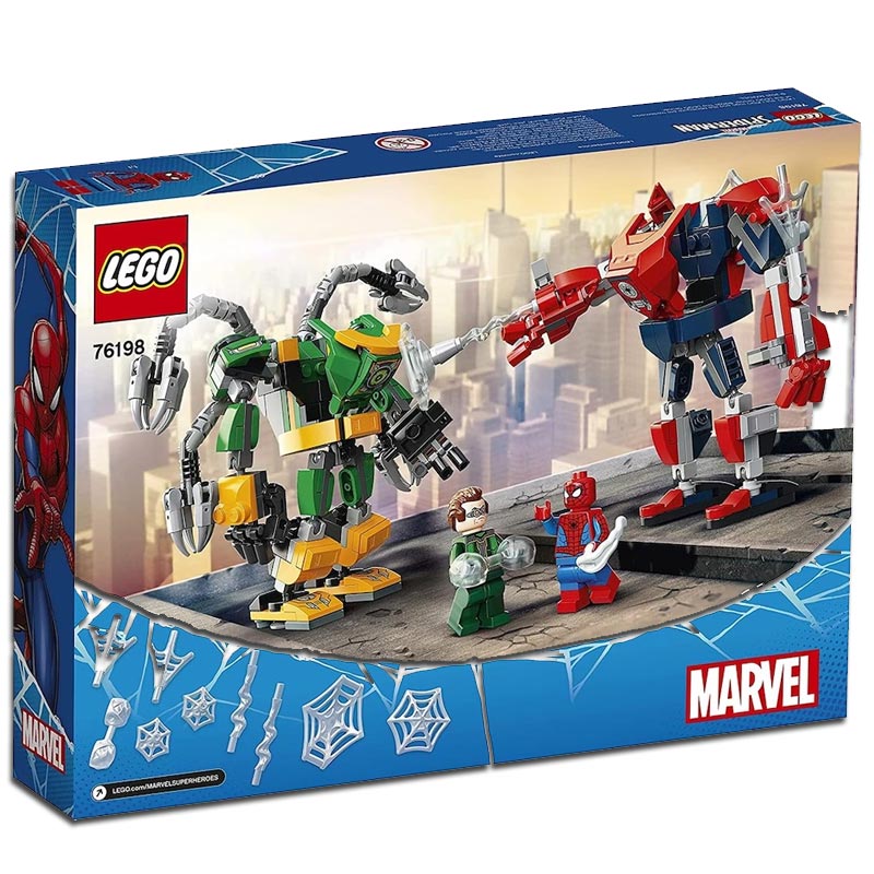 LEGO Mech-Duell zwischen Spider-Man & Doctor Octopus (76198)