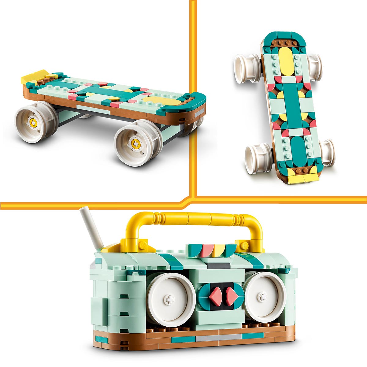 LEGO Creator 3 in 1 - Rollschuh (31148)