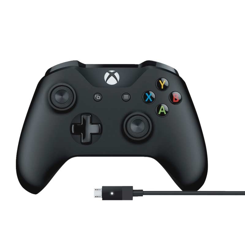 Microsoft Xbox Wireless Controller Kabel (Windows) schwarz
