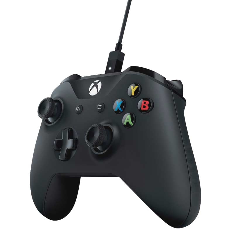 Microsoft Xbox Wireless Controller Kabel (Windows) schwarz
