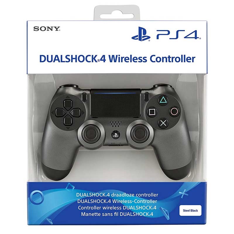 Sony PlayStation 4 DualShock Controller V2 (2018) steel black