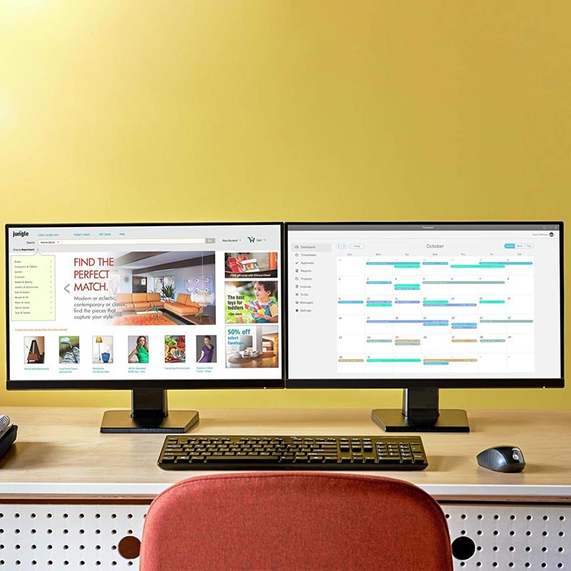 HP 27w 68,58 cm (27 Zoll) Full-HD, HDMI Monitor Schwarz