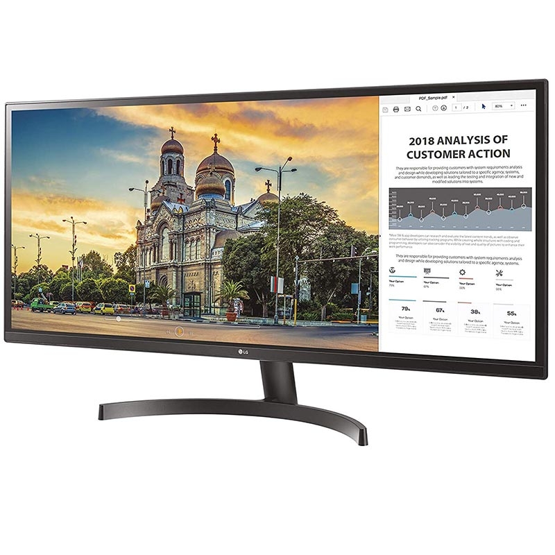 LG 29WK500 73,7cm (29 Zoll) Ultra-Wide FreeSync Gaming IPS-Monitor (2.Wahl)