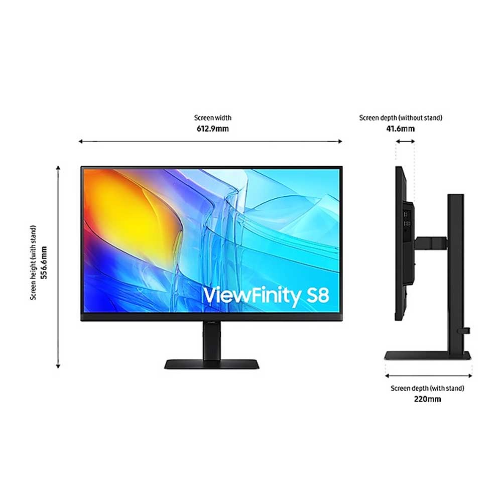 Samsung ViewFinity S8 S27D800EAU 68 cm (27 Zoll) 4K-LED-Monitor (2. Wahl)