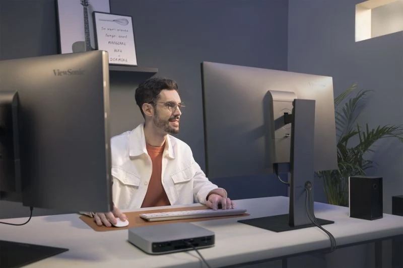 ViewSonic ColorPro VP2788-5K 68.6 cm (27 Zoll) 5K-LED-Monitor mit Daisy Chain Support