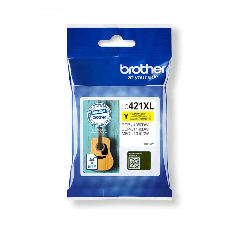 Brother LC421XLY Tintenpatrone yellow