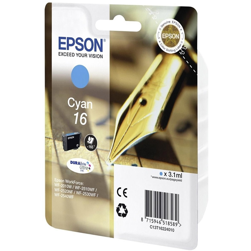 Epson Singlepack 16 cyan Tintenpatrone