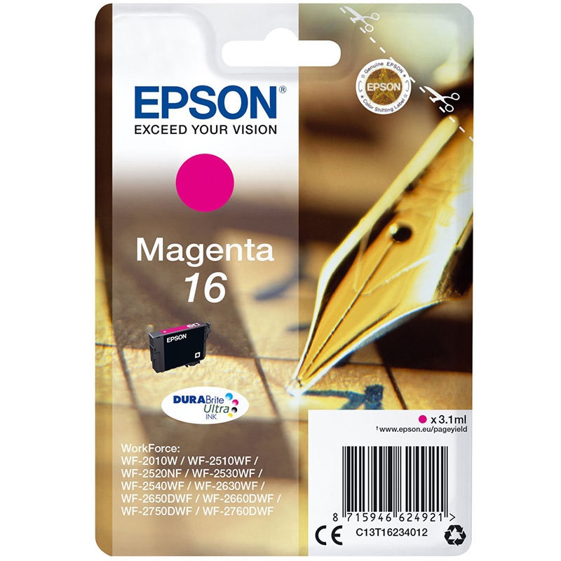 Epson Singlepack 16 magenta Tintenpatrone