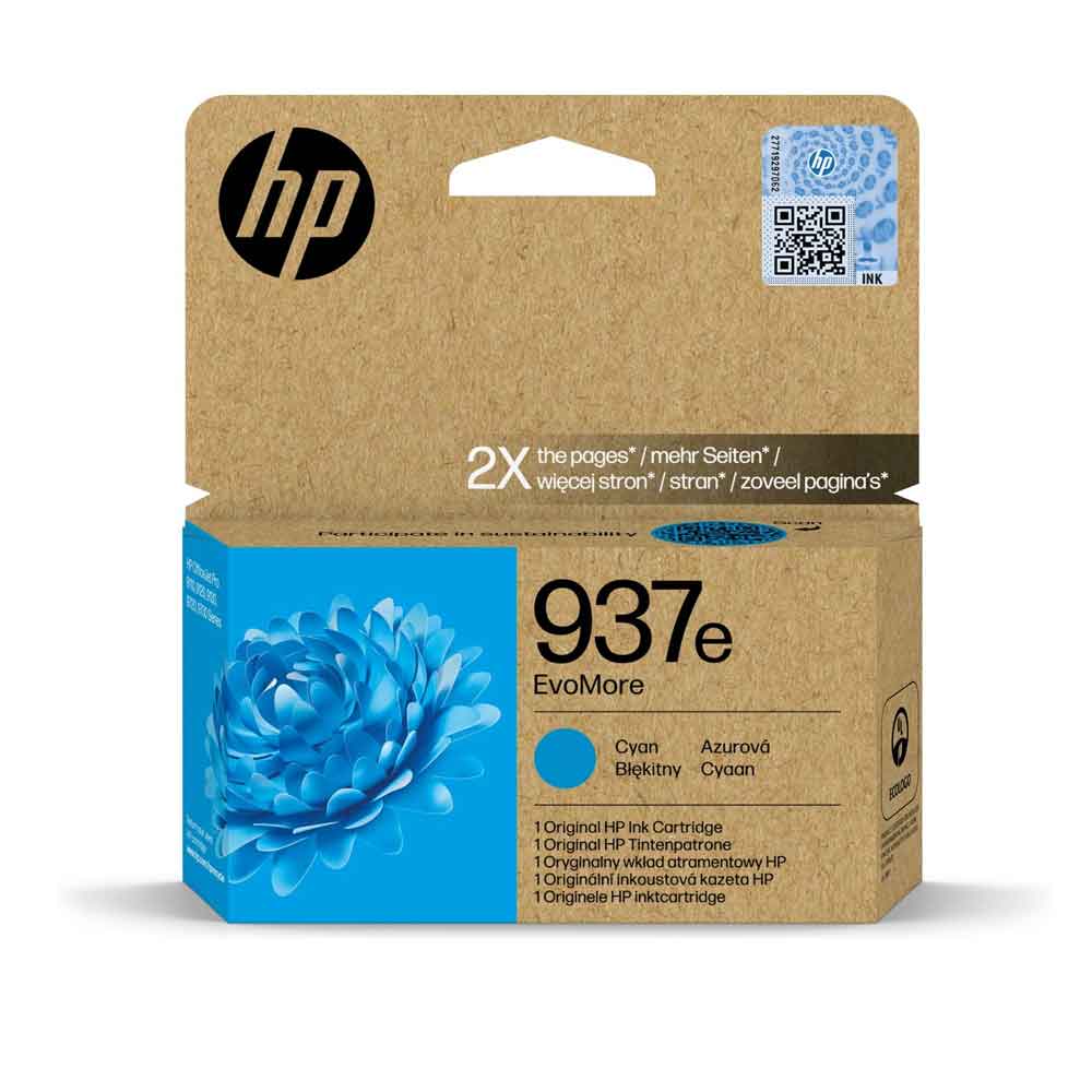 HP No. 937e Tintenpatrone cyan