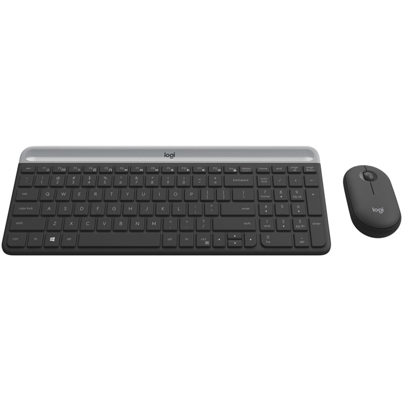Logitech MK470 Slim Wireless Combo Tastatur und Maus Set
