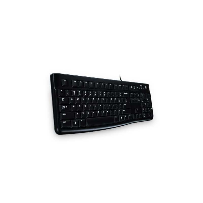 Logitech K120 Tastatur kabelgebunden schwarz