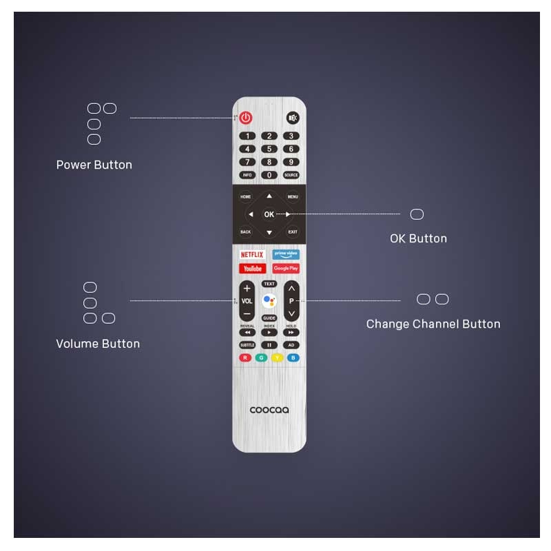 Coocaa 55S6G 139cm (55 Zoll) 4K-LED-TV