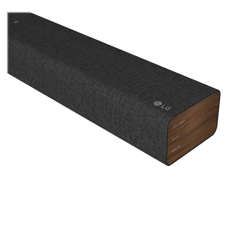 LG DSP2 Soundbar (100 Watt) mit integriertem Subwoofer dunkelgrau