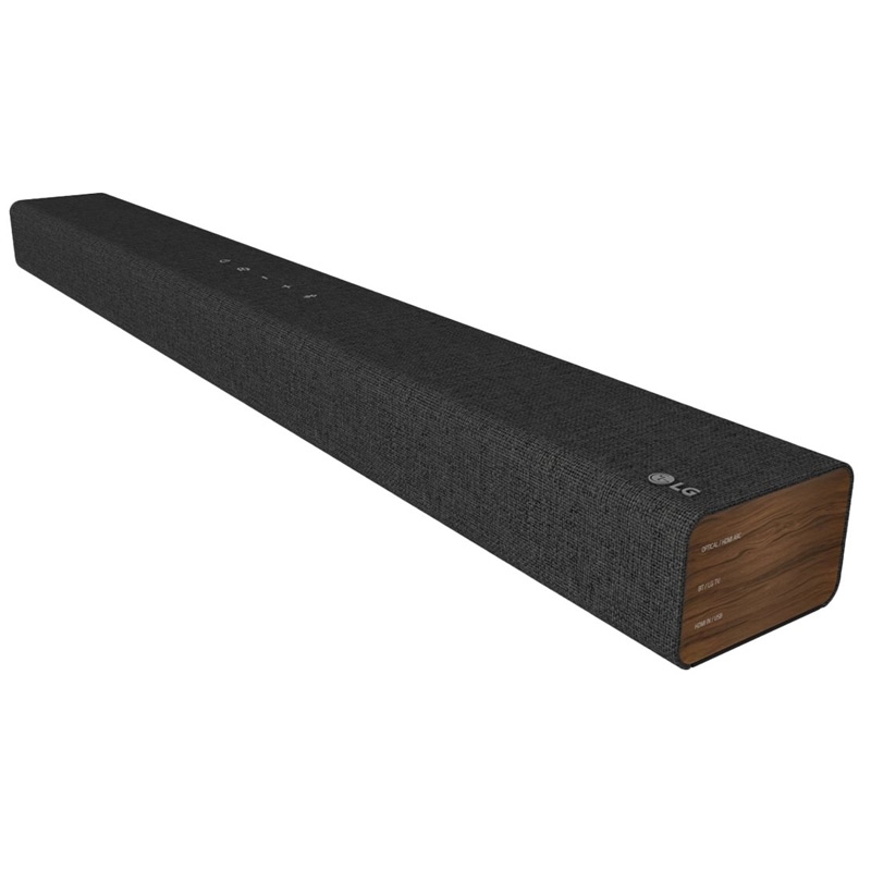 LG DSP2 Soundbar (100 Watt) mit integriertem Subwoofer dunkelgrau