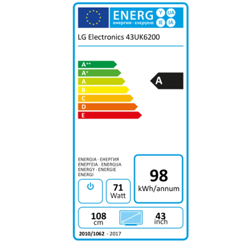 LG 43UK6200PLA 108cm (43 Zoll) LED-TV (2.Wahl)
