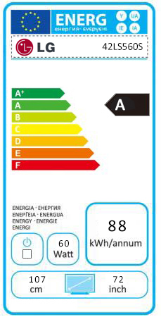 LG 42LS560S 42 Zoll LED-Fernseher