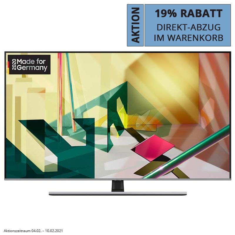 Samsung GQ55Q70TGTXZG 138 cm (55 Zoll) 4K-QLED-TV