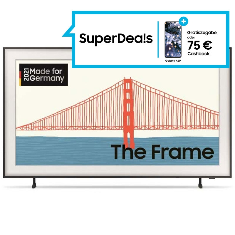 Samsung GQ43LS03AAUXZG 109cm (43 Zoll) 4K-QLED-TV