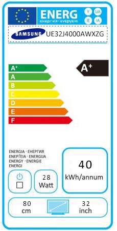 Samsung UE32J4000AWXZG 80cm (32 Zoll) LED-TV Ausstellungsgerät