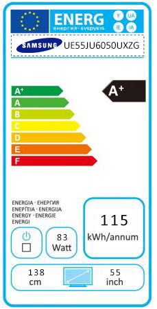 Samsung UE55JU6050UXZG 138cm (55 Zoll) 4K-LED-TV