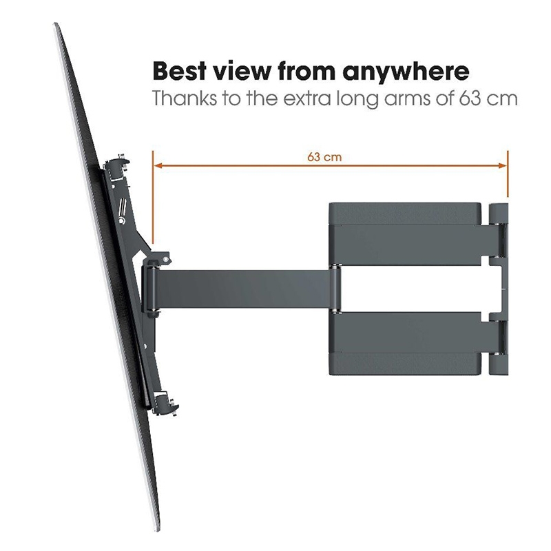 Vogel's THIN 550 TV-Wandhalterung für 102-254 cm (40-100 Zoll) Fernseher