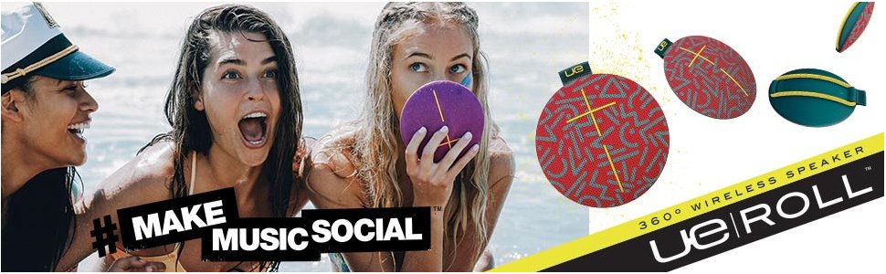 Ultimate Ears UE ROLL tragbare Lautsprecher blau