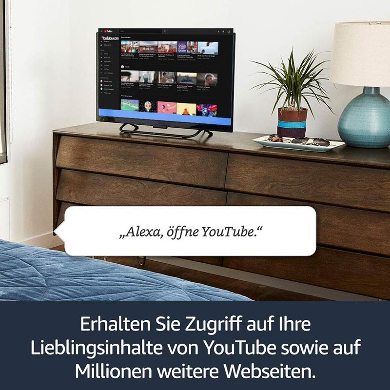 Amazon Fire TV Stick mit der neuen Alexa-Sprachfernbedienung