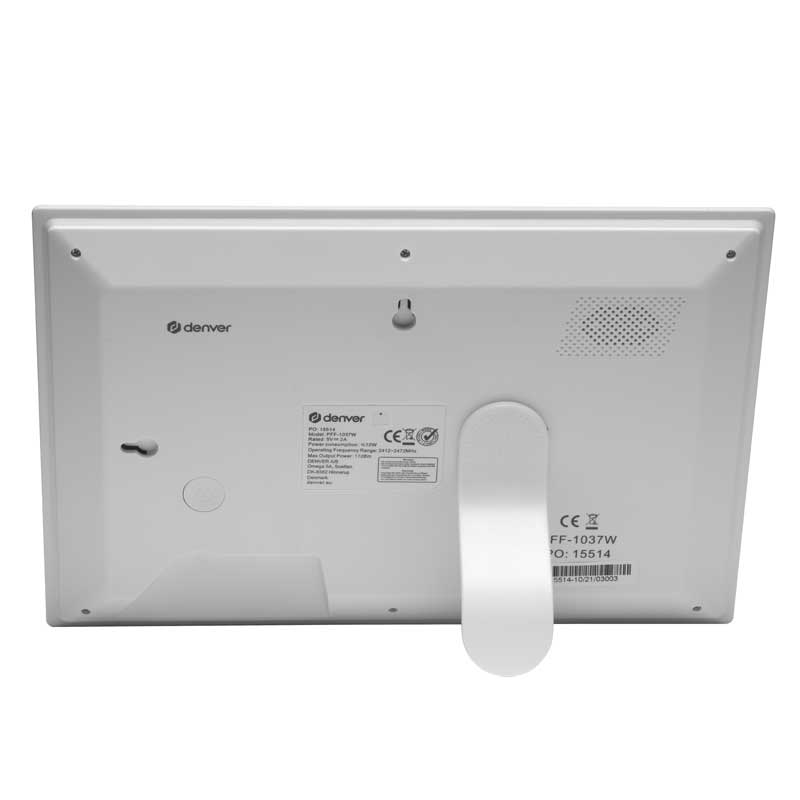 Denver PFF-1037W digitaler Bilderrahmen weiß