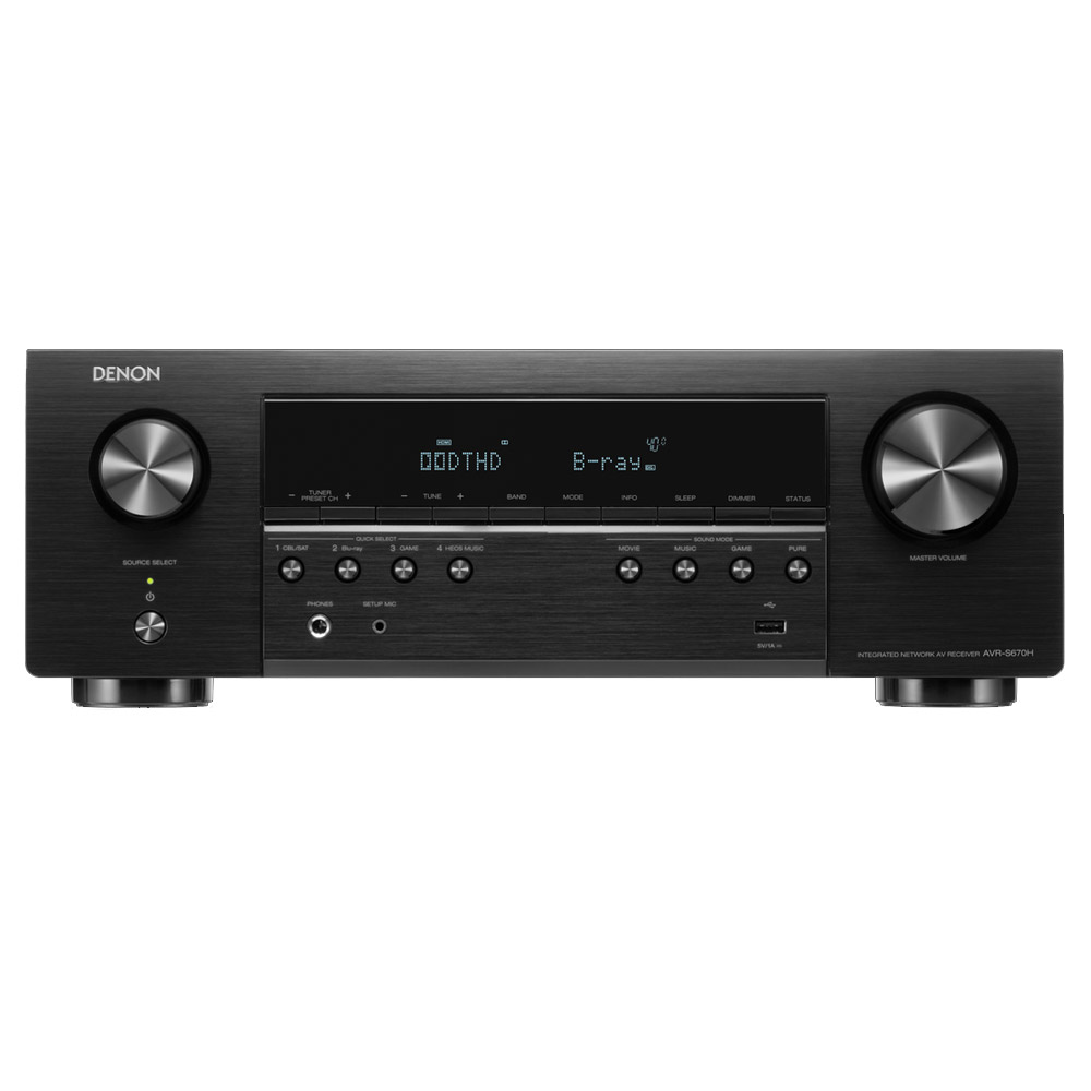 Denon AVR-S670H 5.2 Netzwerk-AV-Receiver