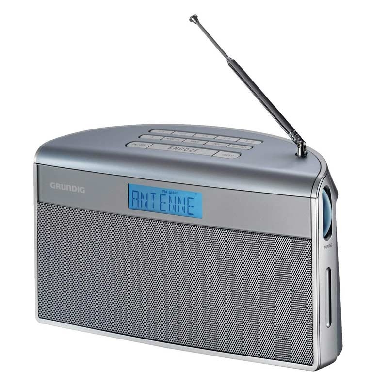 Grundig Music DG 8000 DAB+ Radiorekorder metallisch blau