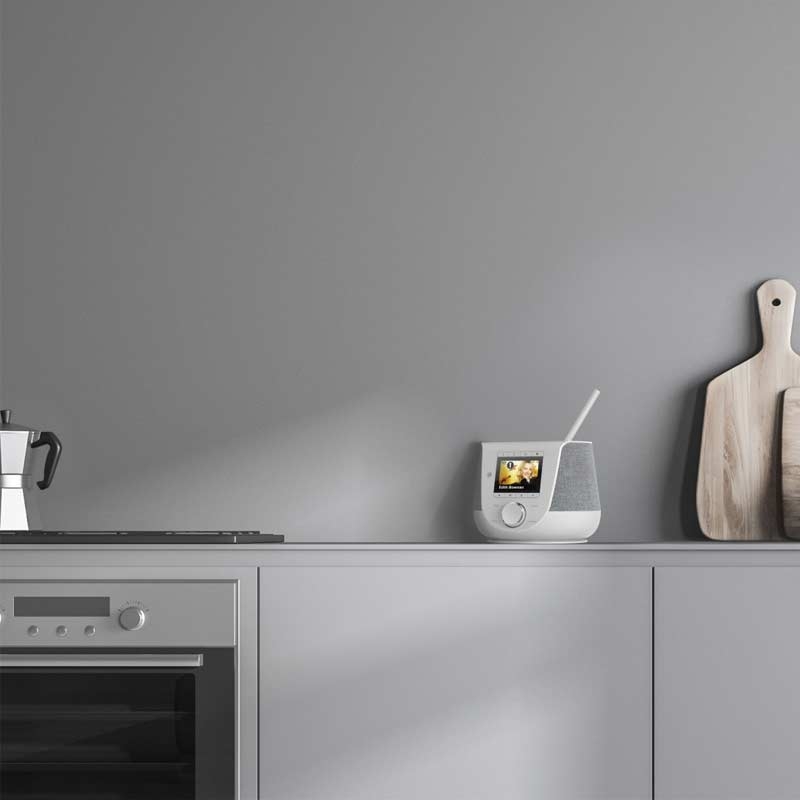 Hama DIR3200SBT Internet/Digitalradio DAB,DAB+,FM weiß