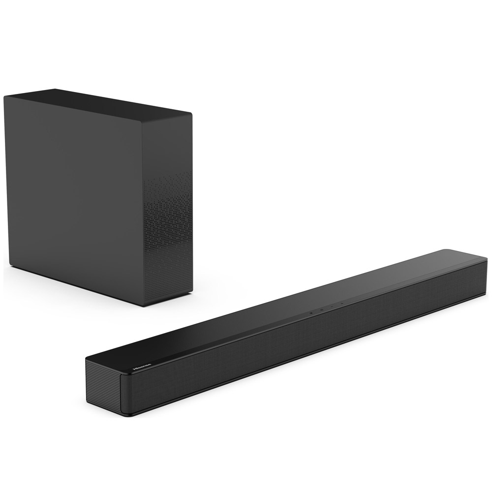 Hisense HS2100 2.1 Soundbar Home Theater System mit kabellosem Subwoofer schwarz