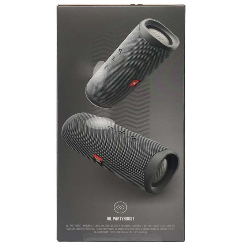 JBL Flip 5 Bluetooth-Lautsprecher grau
