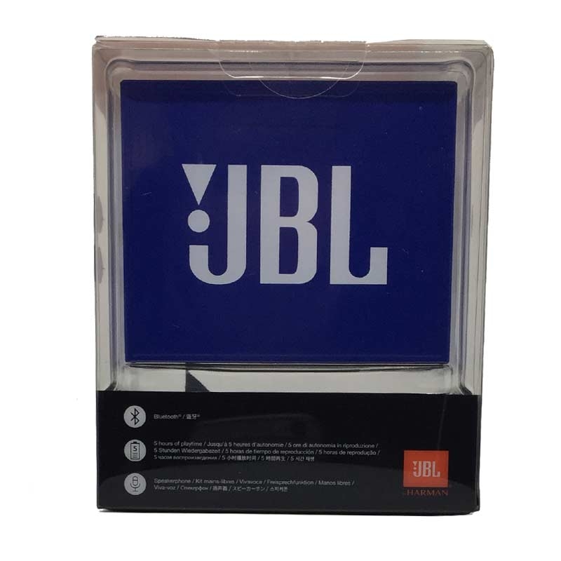 JBL GO portabler Lautsprecher blau