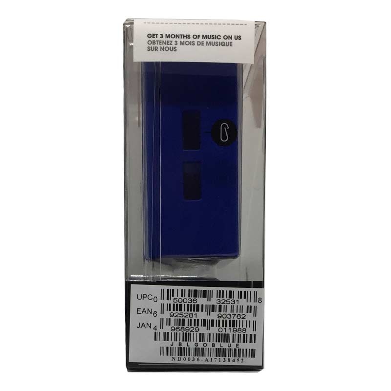 JBL GO portabler Lautsprecher blau