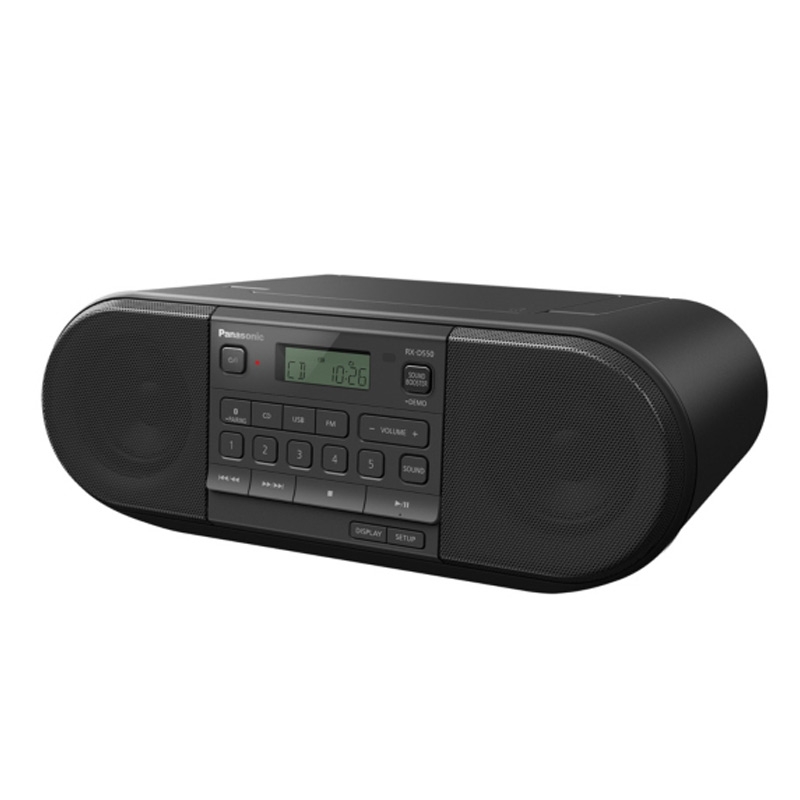 Panasonic RX-D550E-K CD/Radio-System schwarz