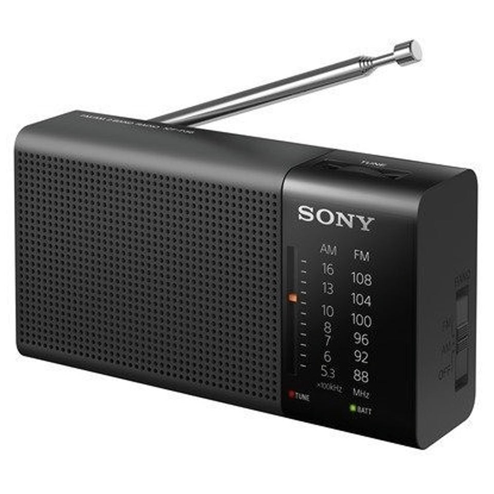 Sony ICF-P36 tragbarer Radio analog schwarz