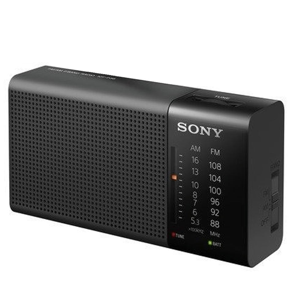 Sony ICF-P36 tragbarer Radio analog schwarz