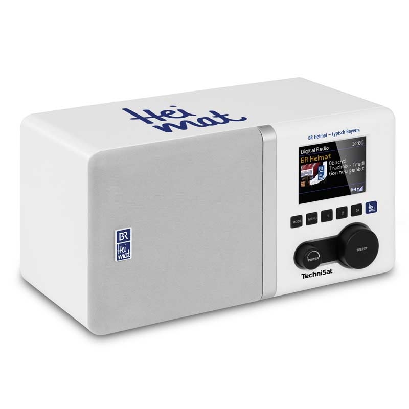 TechniSat Digitradio 300 BR Heimat Edition Digital-Radio weiß