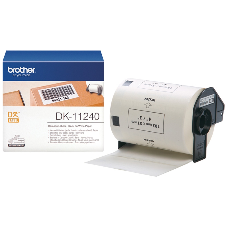 Brother DK-11240 P-Touch Versand-Etiketten 102x51mm