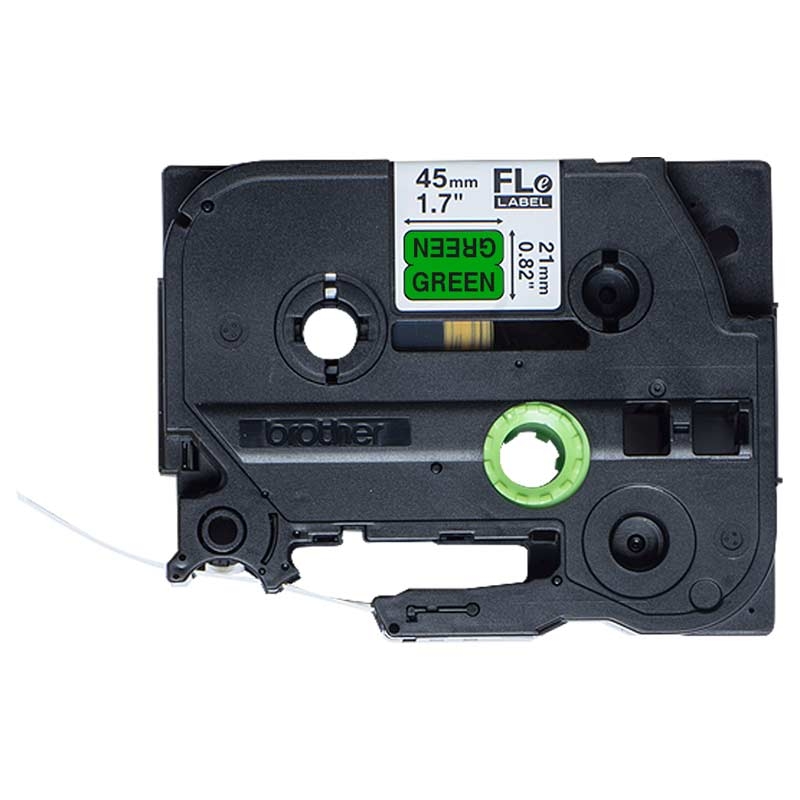 Brother FLe-7511 P-touch Schriftbandkassette schwarz auf grün